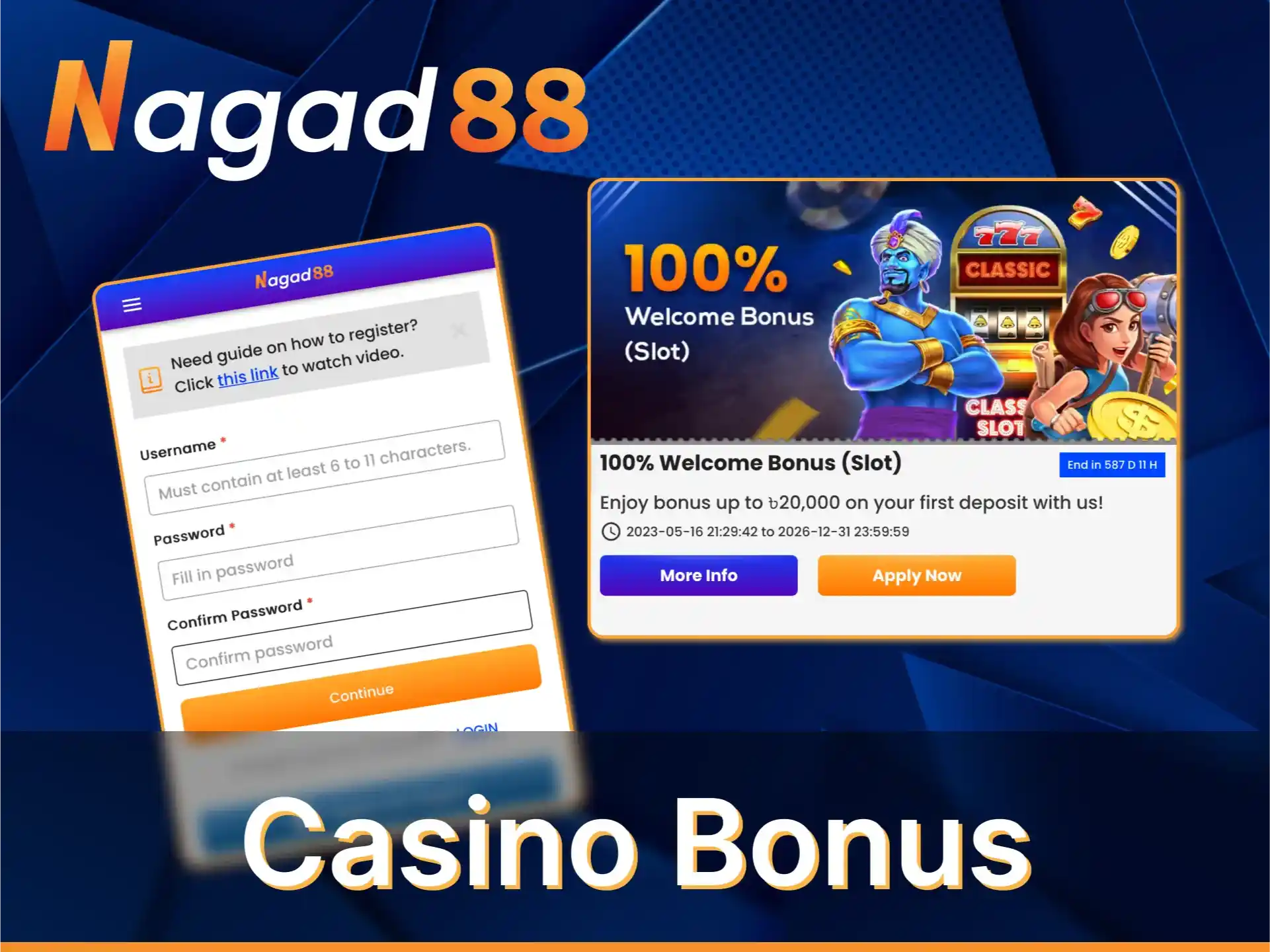 Casino bonus will give an advantage at 299BET.